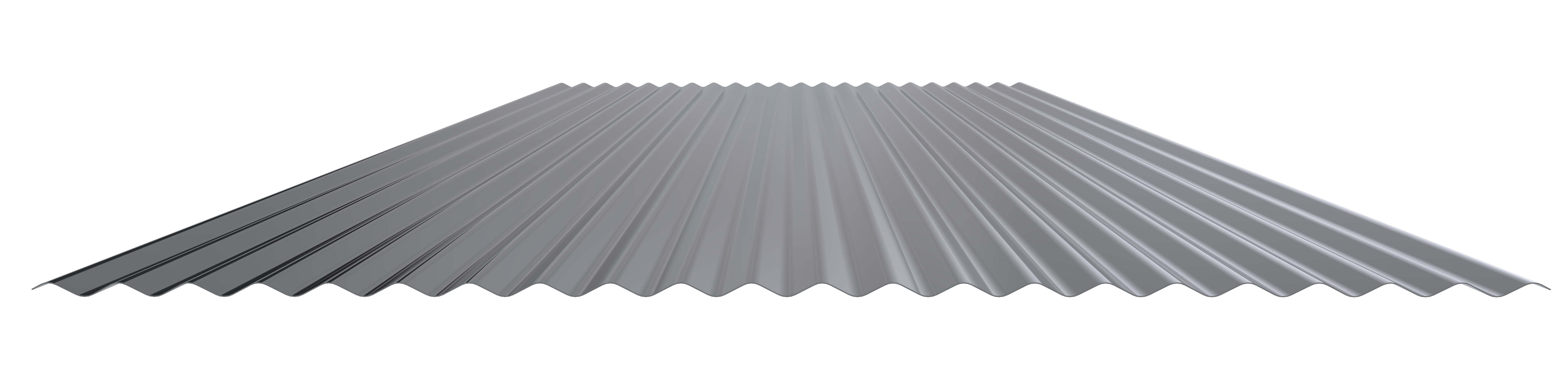 1/4 Interior Corrugated Metal Panel - Corrugated Metal Panels